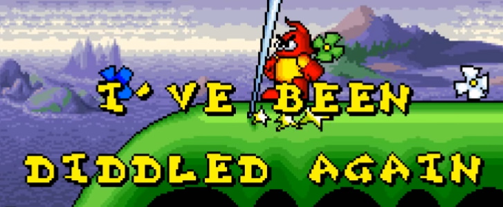 Plok, who has been diddled again.